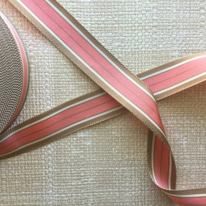 Striped Grosgrain Ribbon - Multiple Colorways