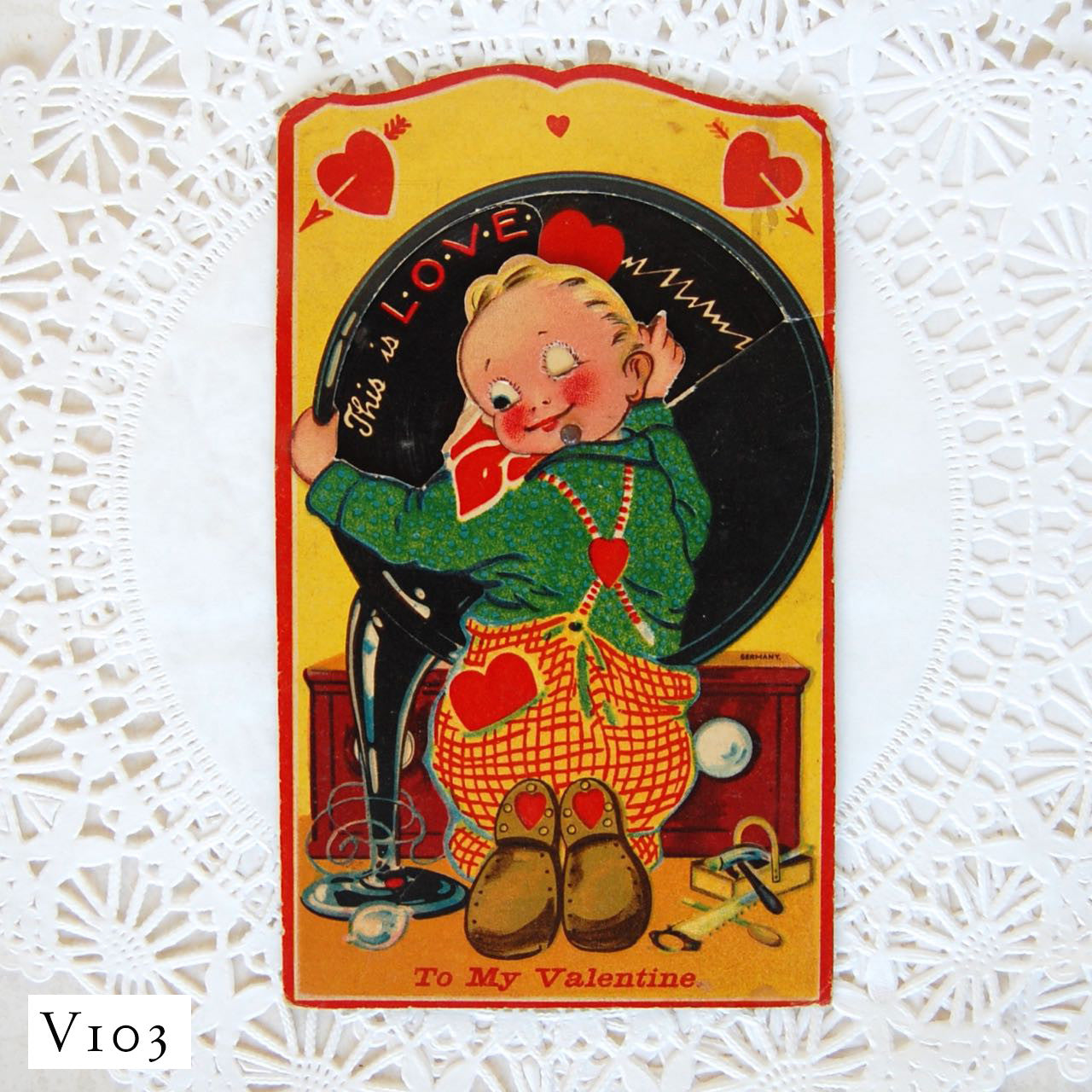 Interactive Vintage Valentines