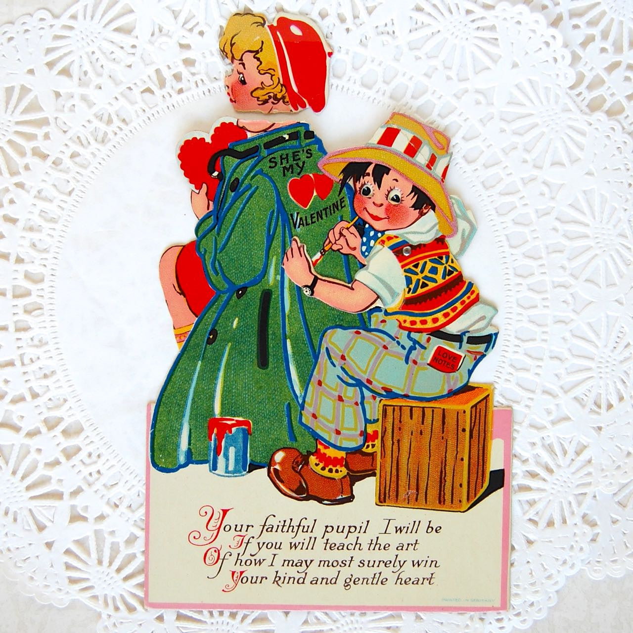 Interactive Vintage Valentines