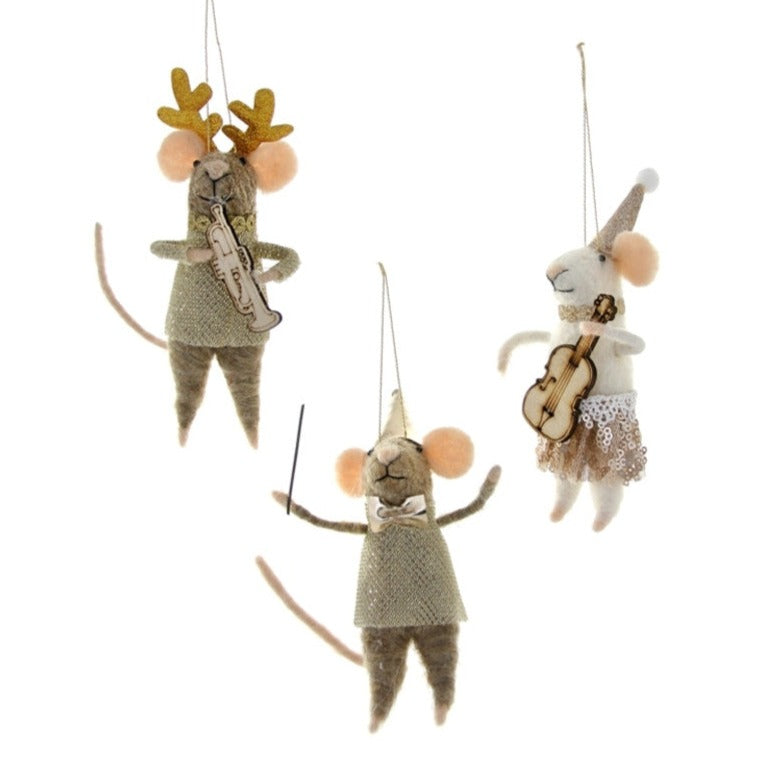 musical-mouse-felt-ornaments