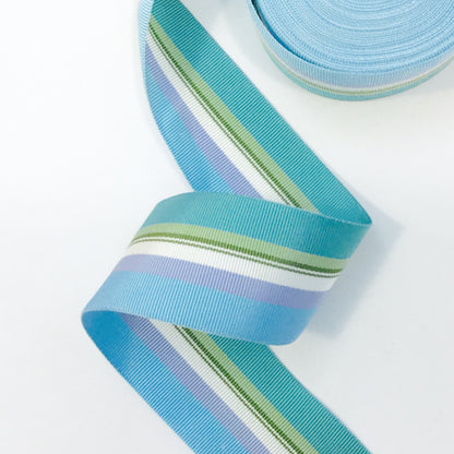 Striped Grosgrain ribbon, Vintage